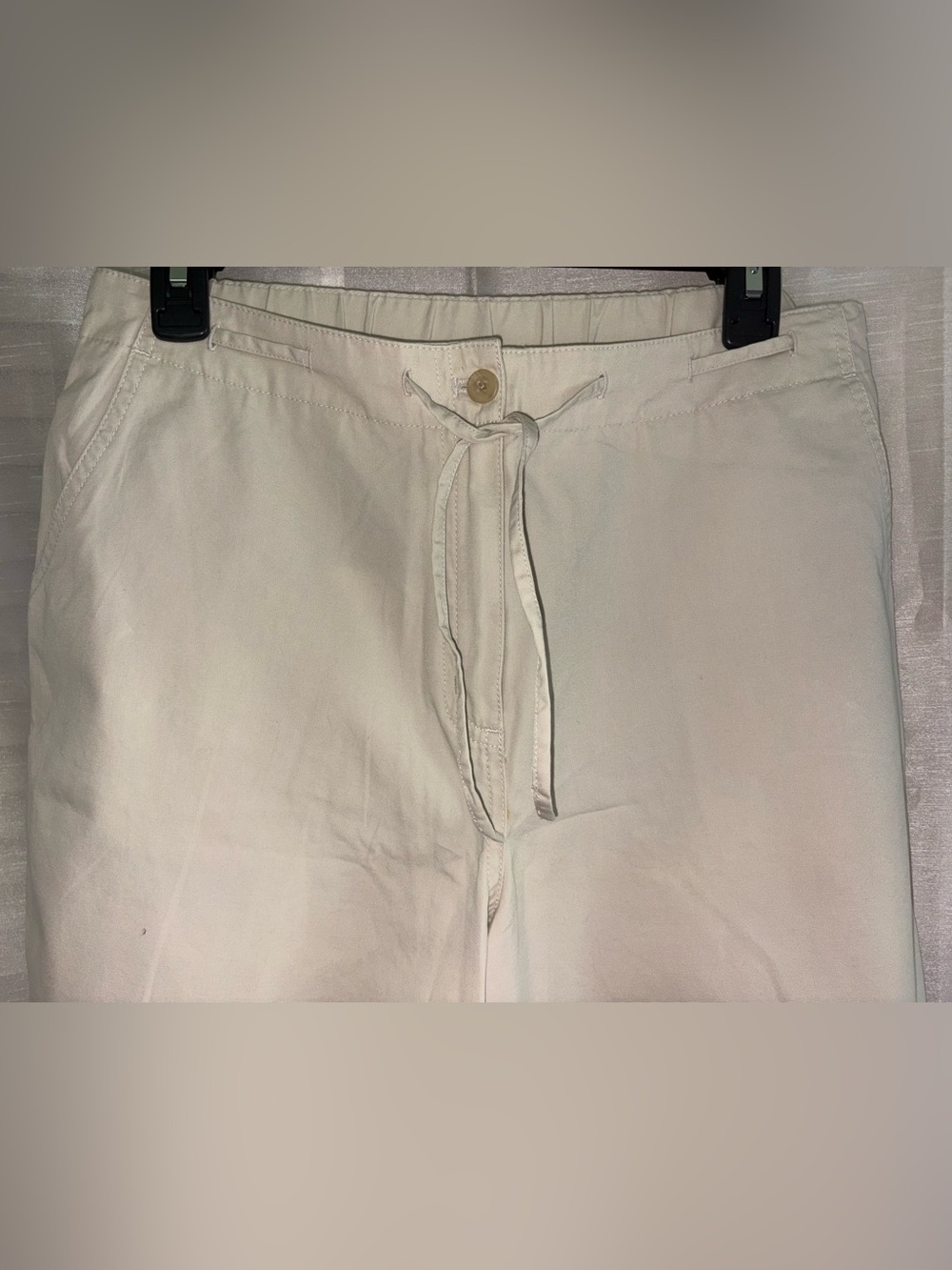 J. Jill Flat Front Cotton Bermuda Shorts - Picture 4 of 4